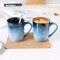 14 OZ Coffee Mugs Set of 6, Modern Large Ceramic Coffee Mugs Set with handle